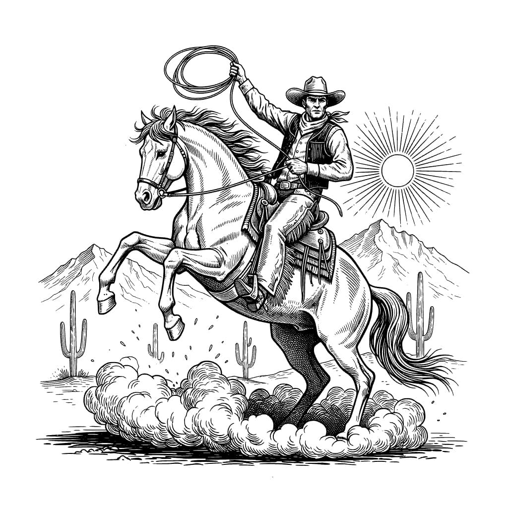 Engraving – Black & White
